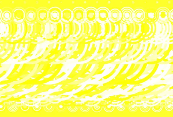 Luz Fundo Vetor Amarelo Com Pontos Linhas Ilustração Abstrata Moderna — Vetor de Stock