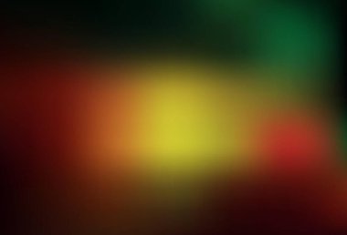 Koyu yeşil, sarı vektör soyut bulanık arkaplan. Görüntü tarzında tamamen yeni bir renkli çizim. İş tasarımınız için yeni biçim.