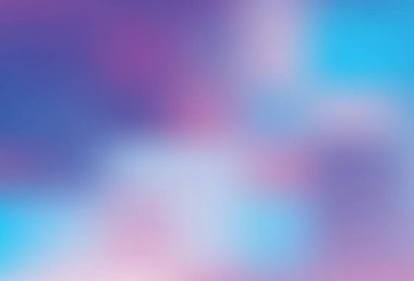 Açık Pembe, mavi vektör parlak dokuyu bulanıklaştırdı. Görüntü stili ve gradyanı olan yeni renkli çizimler. Tasarımlar için arka plan.