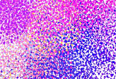 Küresel ışık çok renkli vektör deseni. Doğa tarzında bulanık halkaları olan güzel renkli çizimler. Reklamlar, broşürler için desen.