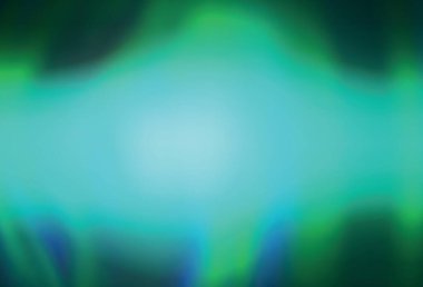 Açık yeşil vektör parlak deseni bulanıklaştırdı. Yaratıcı illüstrasyon, yarım tonlu ve eğimli. İşiniz için yeni tasarım.