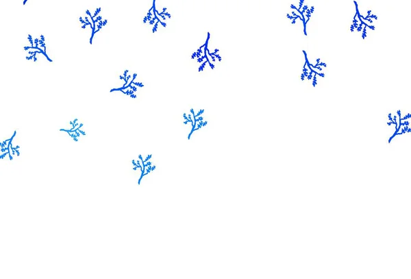 Световая Векторная Текстура Ветвями Иллюстрация Каракулями Абстрактном Шаблоне Новый Шаблон — стоковый вектор