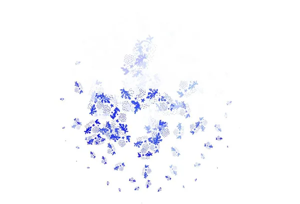 Світло Blue Векторний Фон Абстрактними Формами Ілюстрація Барвистими Градієнтними Формами — стоковий вектор