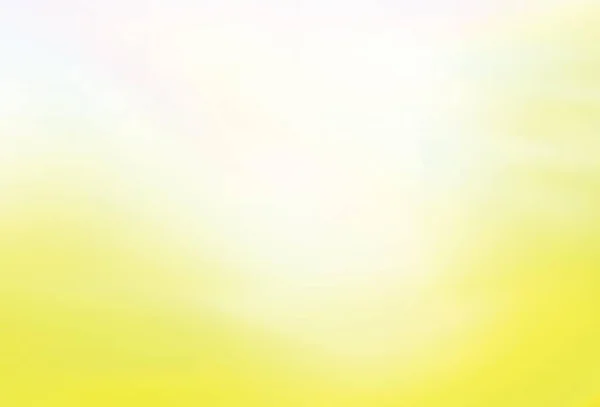 Světle Žlutá Vektorová Barevná Abstraktní Textura Nové Barevné Ilustrace Rozmazaném — Stockový vektor