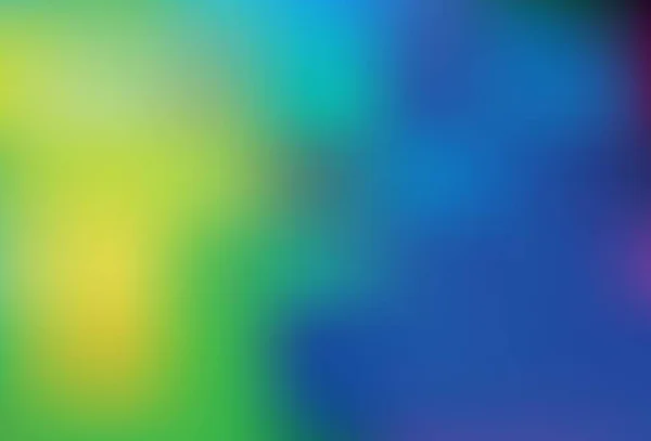 Licht Multicolor Vector Abstract Helder Patroon Kleurrijke Abstracte Illustratie Met — Stockvector