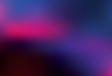 Koyu mavi, kırmızı vektör renkli bulanık arkaplan. Görüntü stili ve gradyanı olan yeni renkli çizimler. İşiniz için yepyeni bir tasarım..