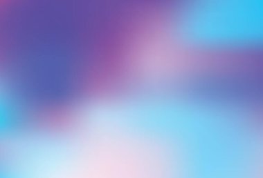 Açık pembe, mavi vektör renkli bulanık fon. Soyut ve gradyan renkte renkli çizimler. Marka kitabınız için yeni biçim tasarımı.