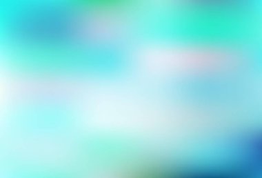 Açık mavi, yeşil vektör soyut parlak şablonu bulanıklaştırdı. Görüntü tarzında tamamen yeni bir renkli çizim. Marka kitabınız için yeni biçim tasarımı.