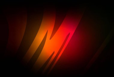 Koyu kırmızı, sarı vektör soyut bulanık arkaplan. Soyut ve gradyan renkte renkli çizimler. Bir cep telefonu için arka plan.