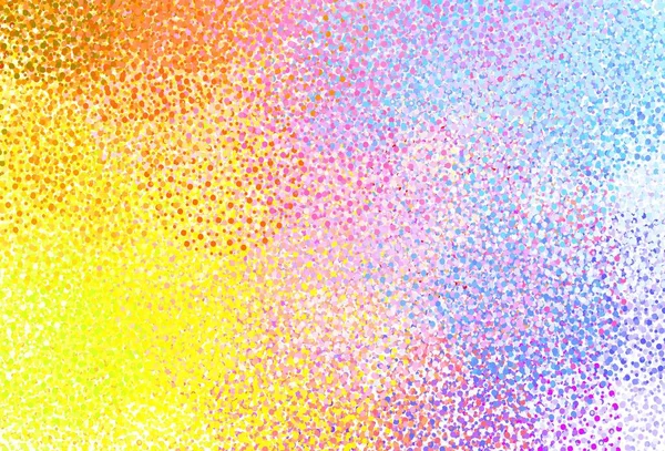 Licht Multicolor Vector Achtergrond Met Stippen Mooie Gekleurde Illustratie Met — Stockvector