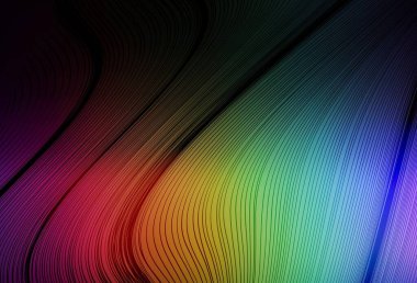 Koyu Çokrenkli vektör şablonu bulanıklaştırdı. Soyut renkli gradyan çizimi. İşiniz için yepyeni bir tasarım..