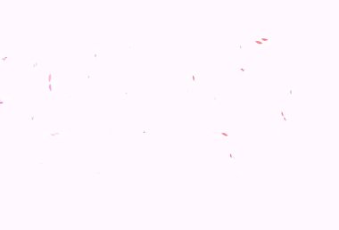 Açık pembe vektörlü doğal arka plan yapraklı. Karalama tarzında yaprakları olan belirsiz bir çizim. Duvar kağıtları, boyama kitapları için desen.