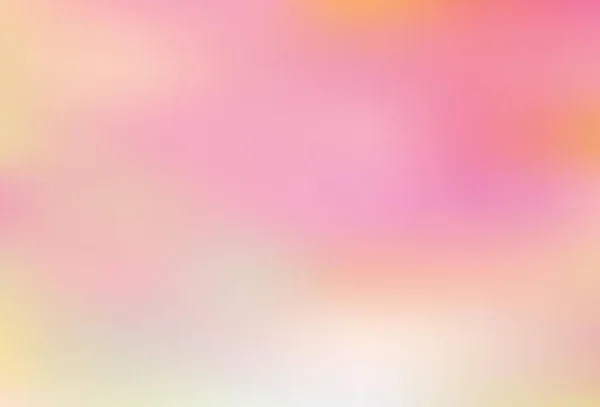 Светло Оранжевый Вектор Красочный Абстрактный Фон Блестящая Абстрактная Иллюстрация Градиентным — стоковый вектор
