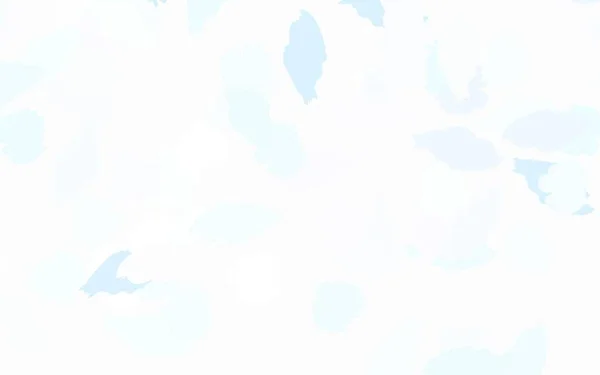 Светло Голубой Векторный Рисунок Случайными Формами Простая Красочная Иллюстрация Абстрактными — стоковый вектор