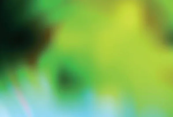Светло Зеленый Желтый Вектор Размыл Яркий Искушение Современная Абстрактная Иллюстрация — стоковый вектор