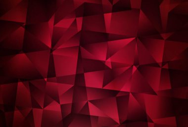 Koyu mor vektör eğimli üçgenler. Origami stilinde gradyan ile yaratıcı geometrik illüstrasyon. İş tasarımınız için yepyeni bir tarz.