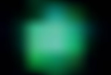 Koyu yeşil vektör bulanık ve renkli desen. Eğilimli zarif, parlak bir çizim. Marka kitabınız için yeni biçim tasarımı.