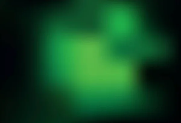 Fondo Abstracto Brillante Del Vector Verde Oscuro Ilustración Colorida Estilo — Vector de stock