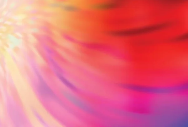 Світло Червоний Жовтий Вектор Глянцеве Абстрактне Компонування Блискучі Барвисті Ілюстрації — стоковий вектор