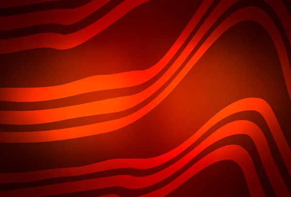 Ciemnoczerwone Tło Wektora Wry Lines Kolorowa Abstrakcyjna Ilustracja Gradientowymi Liniami — Wektor stockowy