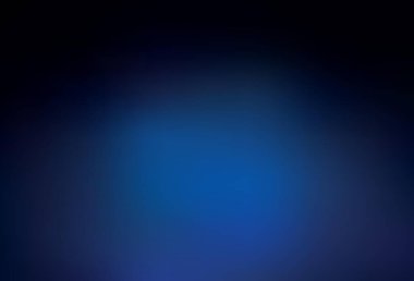 Koyu mavi vektör soyut bulanık arkaplan. Gradyan tasarımlı, soyut, ışıltılı çizimler. Tasarımının yeni yolu.