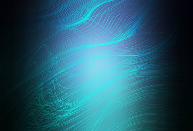 Koyu mavi, yeşil vektör modern zarif zemin. Yaratıcı illüstrasyon, yarım tonlu ve eğimli. İş tasarımınız için yeni biçim.