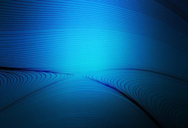 Koyu mavi çizgili vektör şablonu. Yaratıcı illüstrasyon, yarım tonlu ve eğimli. Cep telefonu ekranları için arkaplan.