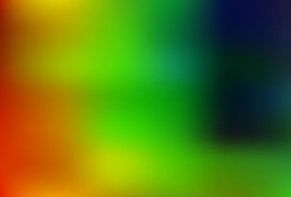 Темный Разноцветный Вектор Размытый Цветной Узор Совершенно Новая Цветная Иллюстрация — стоковый вектор