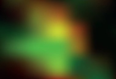 Koyu yeşil vektör soyut bulanık yerleşim. Eğilimli zarif, parlak bir çizim. Marka kitabınız için yeni biçim tasarımı.