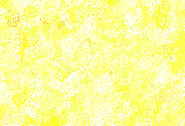 Verde Claro Fundo Vetor Amarelo Com Formas Abstratas Ilustração Abstrata — Vetor de Stock