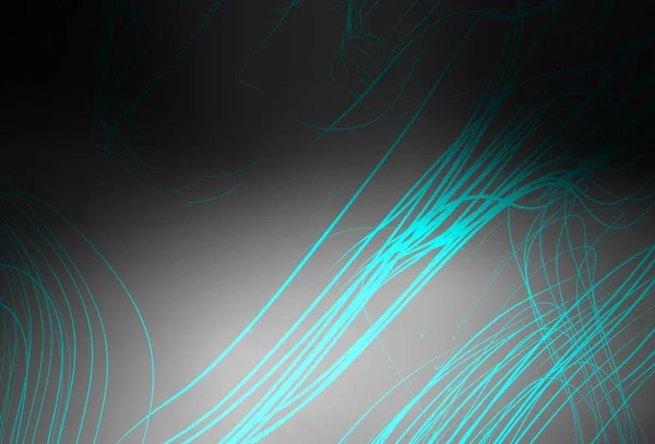 Dunkelgraue Vektormuster Verschwimmen Eine Elegante Helle Illustration Mit Farbverlauf Neuer — Stockvektor