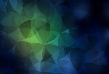 Koyu yeşil vektör soyut çokgen desen. Çokgen soyut çizim ve gradyan. Bir markanın arkaplanı için desen.