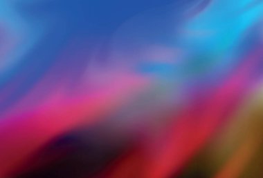 Açık mavi, kırmızı vektör soyut düzeni. Renkli soyut çizimler ve gradyan. İşiniz için en iyi bulanık tasarım..