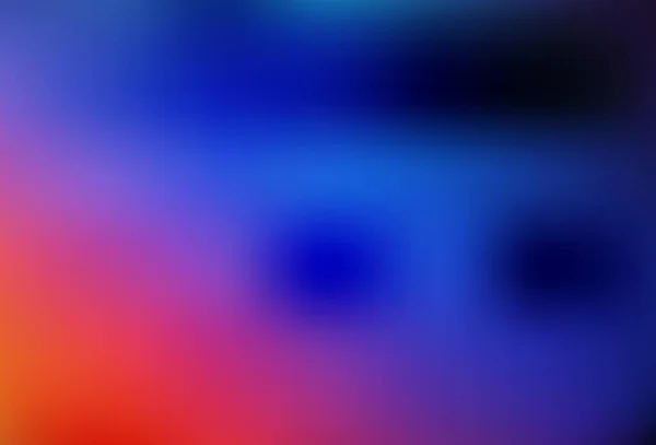 Hellblauer Roter Vektor Abstrakter Verschwommener Hintergrund Neue Farbige Illustration Unschärfestil — Stockvektor