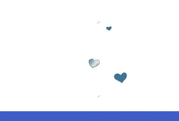 심장을 템플릿 추상적 삽화에 마음을 아름다운 축제를 낭만적 — 스톡 벡터