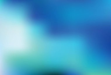 Açık BLUE vektörü parlak şablonu bulanıklaştırdı. Soyut renkli gradyan çizimi. İş tasarımınız için yeni biçim.