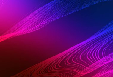 Koyu mavi, kırmızı vektör soyut doku. Yaratıcı illüstrasyon, yarım tonlu ve eğimli. Marka kitabınız için yeni biçim tasarımı.