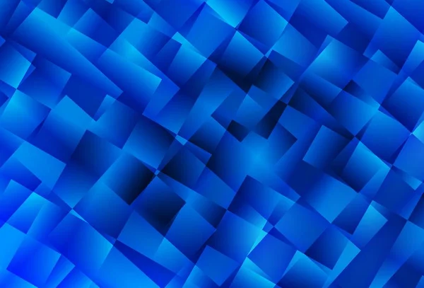 Светло Синий Векторный Абстрактный Многоугольный Шаблон Современная Абстрактная Иллюстрация Треугольниками — стоковый вектор