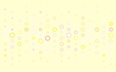 Çember şekilli ışık çok renkli vektör düzeni. Doğa tarzında bulanık halkaları olan güzel renkli çizimler. Marka kitabınız için yeni şablon.