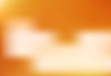 Açık Turuncu vektör parlak dokuyu bulanıklaştırdı. Soyut ve gradyan renkte renkli çizimler. İşiniz için yeni tasarım.