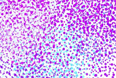 Açık mavi, küreli yeşil vektör deseni. Renkli su damlaları olan modern soyut çizimler. Fütürist reklamlar ve kitapçıklar için şablon.