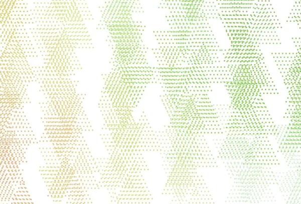 Светло Зеленый Красный Векторный Узор Многоугольным Стилем Кругами Иллюстрация Набором — стоковый вектор