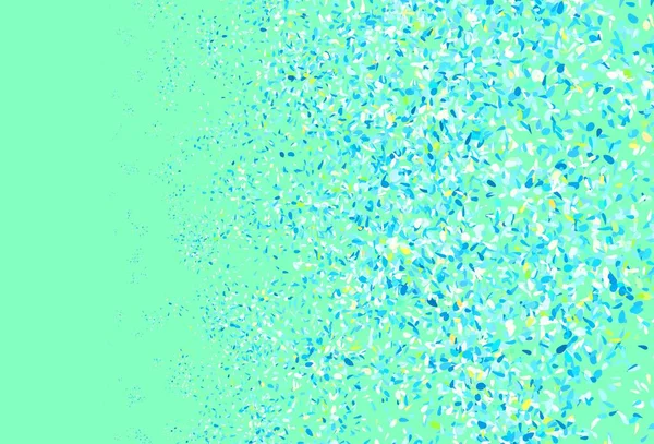 Açık mavi, sarı vektör yapraklı zarif şablon. Hint tarzı yapraklı bulanık dekoratif tasarım. Cep telefonlarının geçmişleri için şablon.