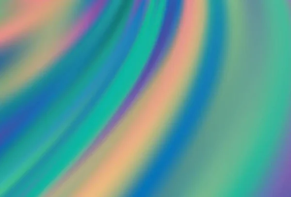 Bleu Clair Rouge Vecteur Flou Briller Fond Abstrait Une Élégante — Image vectorielle