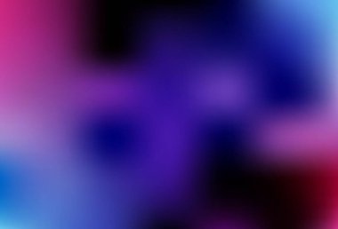 Koyu pembe, mavi vektör bulanık ve renkli desen. Parlak renkli bir illüstrasyon. Web siteniz için bulanık tasarım.