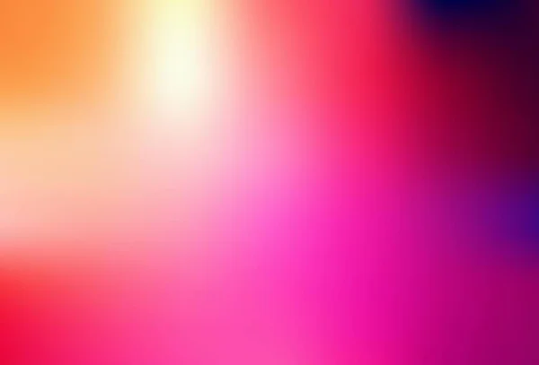 Світло Рожевий Жовтий Вектор Розмитий Блиск Абстрактний Шаблон Барвисті Ілюстрації — стоковий вектор