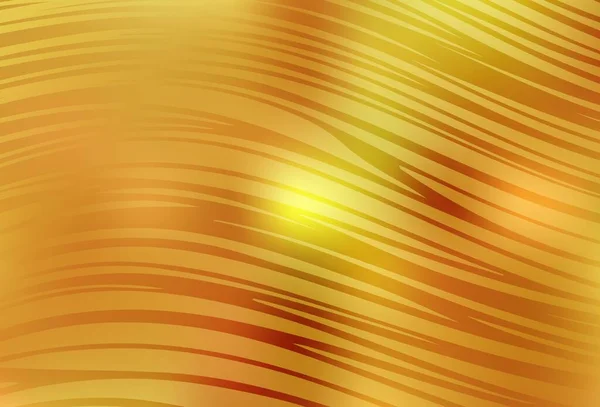 Ciemnożółte Tło Wektora Wry Lines Kreatywna Ilustracja Stylu Półtonowym Gradientem — Wektor stockowy