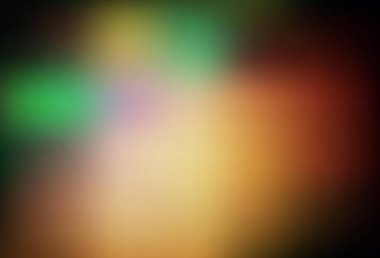 Koyu yeşil, sarı vektör renkli soyut arkaplan. Parlak renkli bir illüstrasyon. Web siteniz için bulanık tasarım.