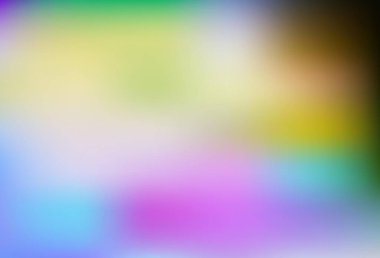 Açık mavi, sarı vektör soyut parlak şablon. Gradyan tasarımlı, soyut, ışıltılı çizimler. İşiniz için en iyi bulanık tasarım..