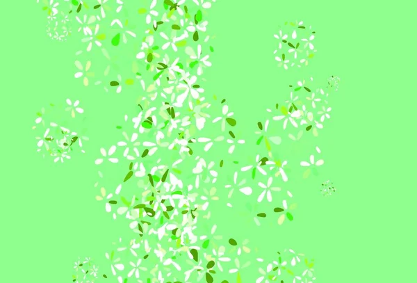 Modèle Vectoriel Vert Clair Avec Des Formes Aléatoires Formes Chaotiques — Image vectorielle